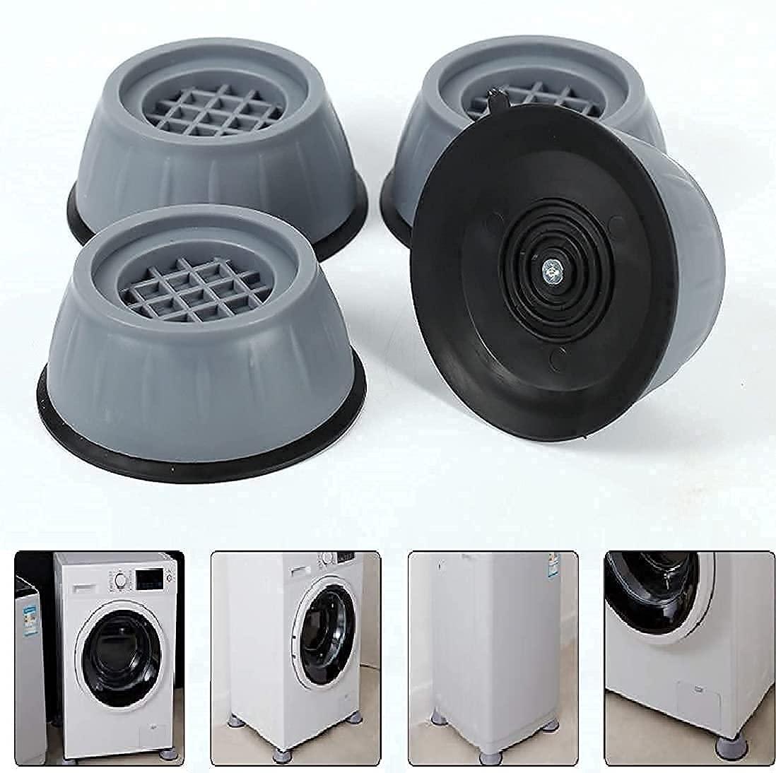 Anti-Vibration Pads for Washing Machine (Pack of 4) | Shock-Proof & Noise Reduction Feet