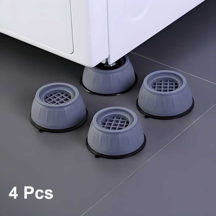 Anti-Vibration Pads for Washing Machine (Pack of 4) | Shock-Proof & Noise Reduction Feet