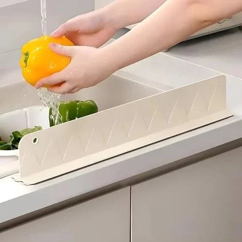 Premium Silicone Sink Splash Guard - 40cm Flexible Water Barrier for Kitchen Sink (BUY ONE GET ONE FREE)